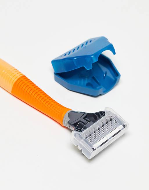 Harry's Truman Razor + Blade In Bright Orange