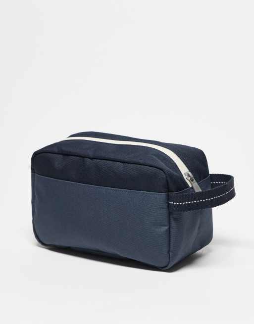 Herschel Supply Co Chapter Travel Kit Washbag In Dark Blue