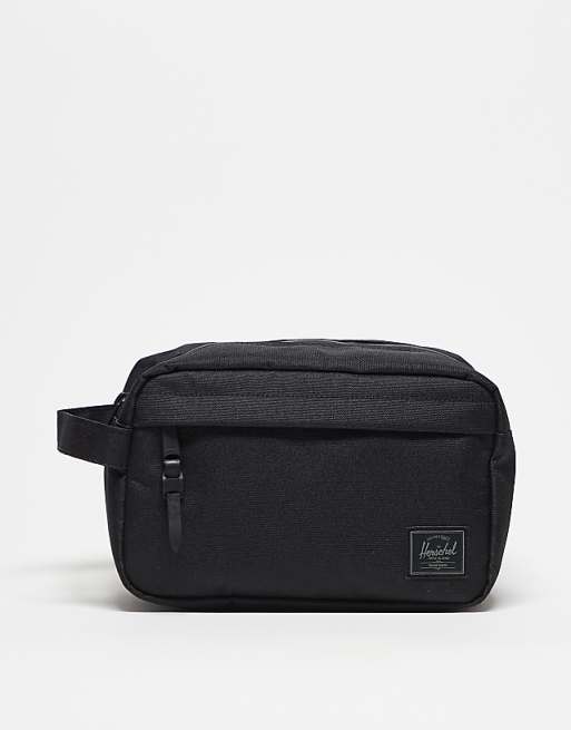 Herschel Supply Co chapter travel washbag in tonal black