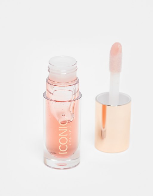 Iconic London Lustre Lip Oil She's A Peach