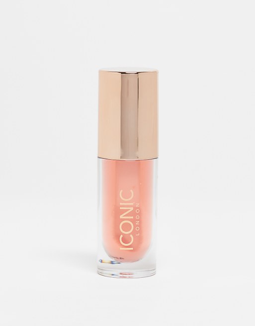 Iconic London Lustre Lip Oil She's a Peach