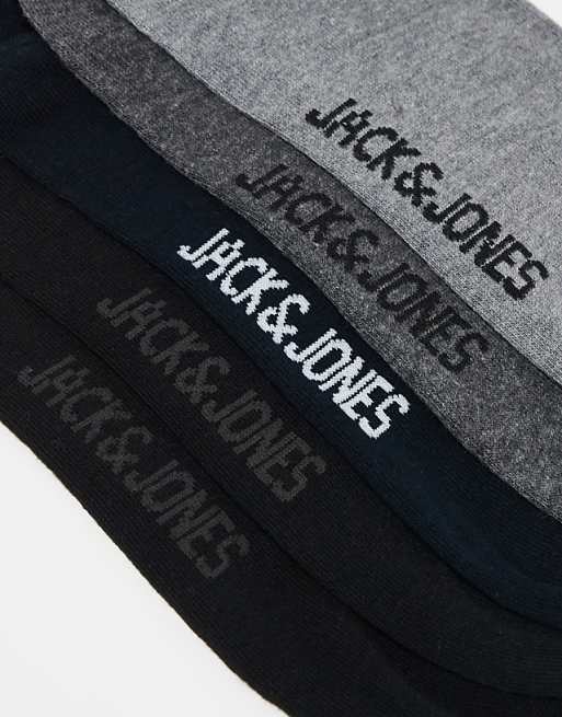 Jack & Jones 5 Pack Socks In Multi