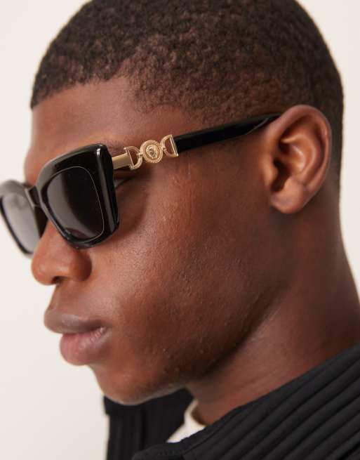 Jeepers Peepers Classic Square Sunglasses In Black
