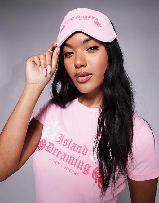 Juicy Couture Islans Dreaming Top/short Set In Pink