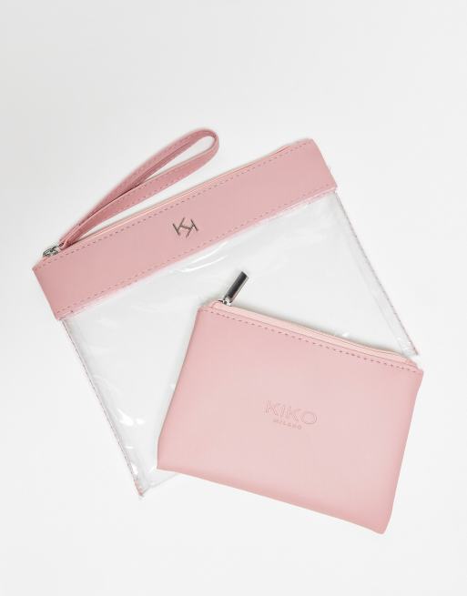 KIKO Milano Clear Beauty Case - Pink
