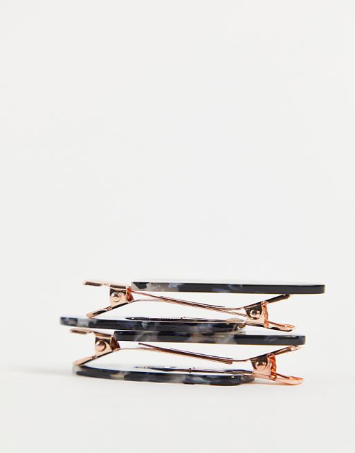 Kitsch Creaseless Clips 4 Pack - Terrazzo