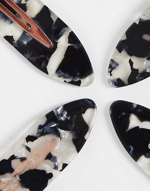 Kitsch Creaseless Clips 4 Pack - Terrazzo