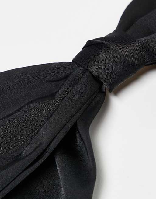 Kitsch Fabric Bow Hair Clip 1 Pack - Black