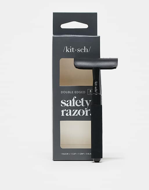 Kitsch Perfect Glide Safety Razor - Black