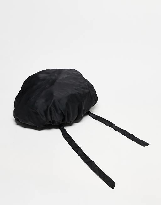 Kitsch Satin Sleep XL Adjustable Bonnet - Black