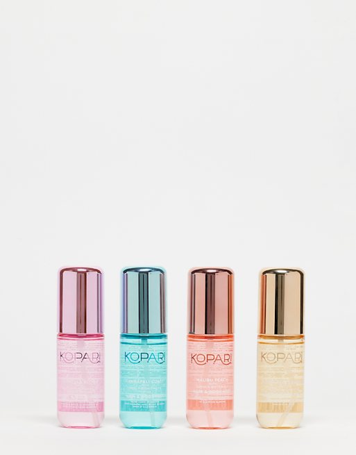 Kopari Scents Of Paradise Hair & Body Mist Kit (4 X 30ml) - 30% Saving