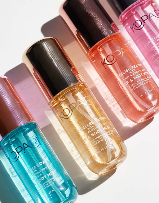 Kopari Scents Of Paradise Hair & Body Mist Kit (4 X 30ml) - 30% Saving