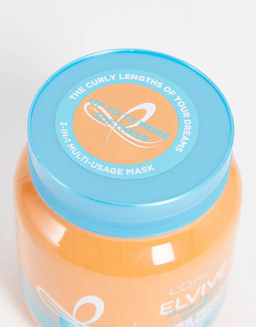 L'Oreal Elvive Dream Lengths 3-in-1 Curls Hydration Mask For Wavy To Curly Hair