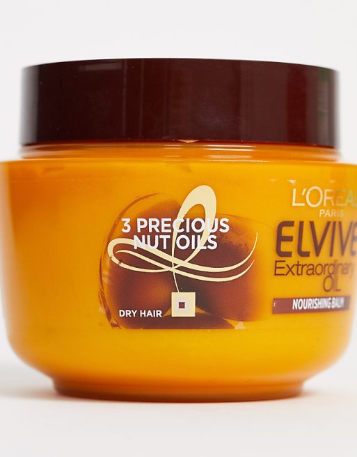 L'Oreal Elvive Extraordinary Oil Hair Mask Pot For Dry Hair 300ml