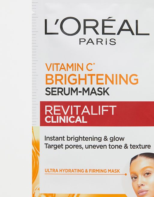 L'Oreal Instant Brightening Serum Mask Infused With Vitamin C And Salicylic Acid 26g