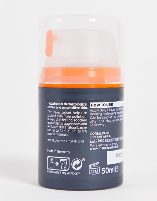 L'Oreal Men Expert Magnesium Defence Hypoallergenic Sensitive Moisturiser