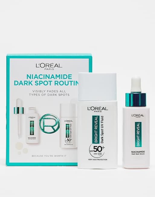 L'Oreal Paris Bright Reveal Niacinamide Dark Spot Routine Bundle