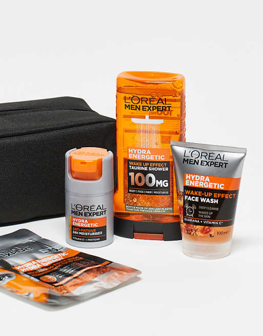 L'Oreal Paris Men Expert Fully Charged Washbag Gift Set For Him