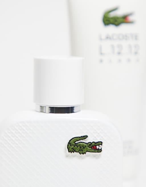 Lacoste L.12.12 Blanc Gift Set: 50ml & 100ml Shower Gel