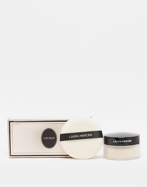 Laura Mericer Indulgent Icons Ultra-Blur Translucent Loose Setting Powder + Puff - 28% Saving
