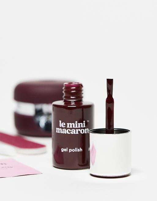 Le Mini Macaron Gel Manicure Kit - Cassis