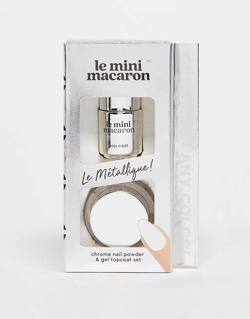 Le Mini Macaron Le Metallique Chrome Powder Set