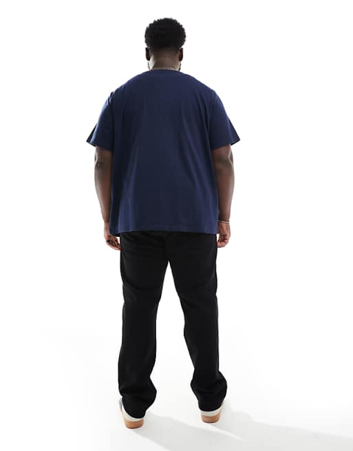 Levi's Big & Tall 501 Original Straight Jeans In Black