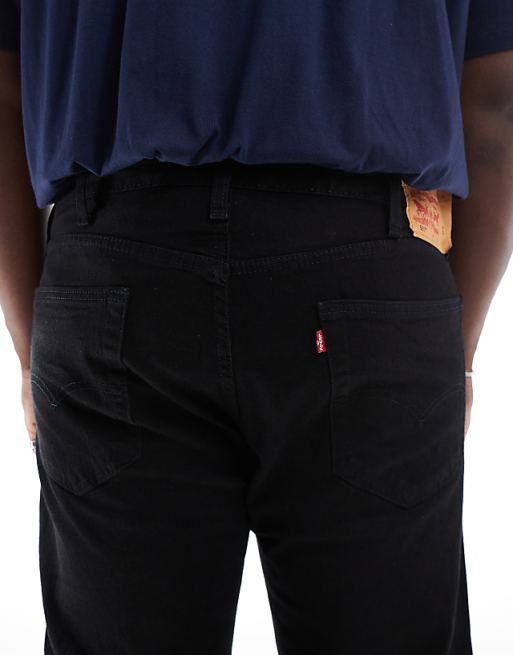 Levi's Big & Tall 501 Original Straight Jeans In Black