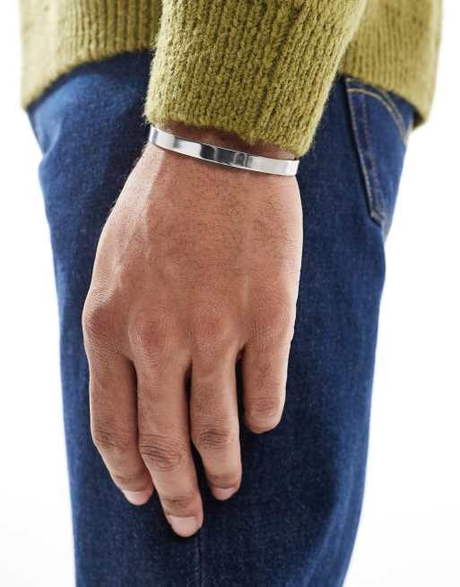 Lost Souls Minimal Cuff 6mm In Stainless Steel
