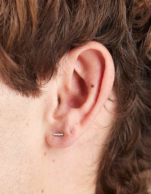 Lost Souls stud earrings in stainless steel