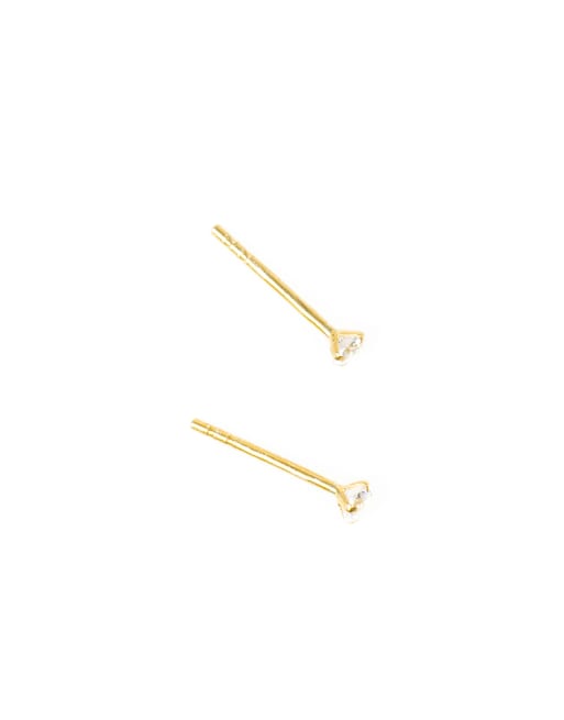 Lovisa Gold Plated Sterling Silver Ball Stud & Hoop Earring Pack In Gold