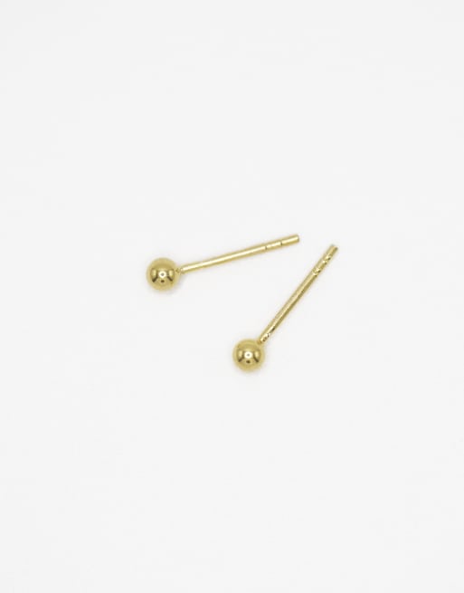 Lovisa Gold Plated Sterling Silver Stud & Hoop Pack Earring In Gold