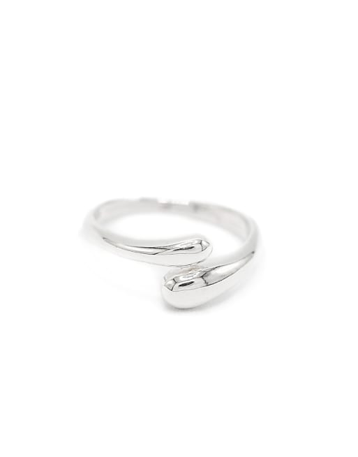 Lovisa Sterling silver open ring in silver