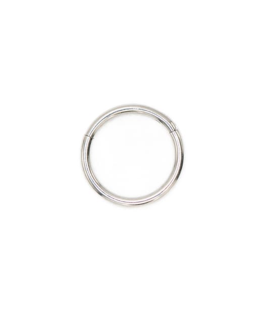 Lovisa Titanium Fine Sleeper Earrings 6mm In Silver