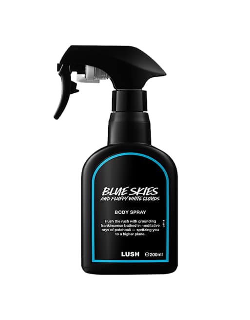 LUSH Blue Skies and Fluffy White Clouds Body Spray