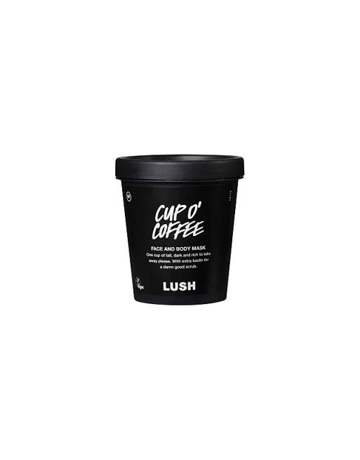 LUSH Face and body mask cup o'coffee 325g