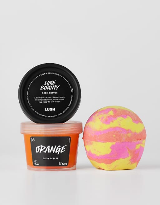 LUSH Simply the Zest Bath & Shower Discovery Trio