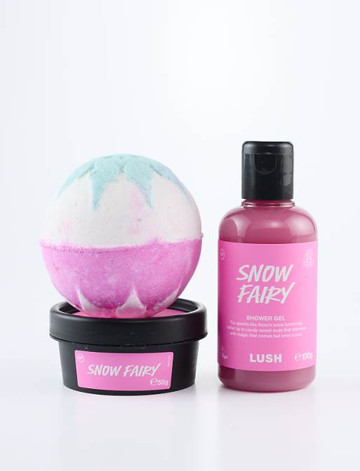LUSH Snow Fairy Bath and Shower Trio - NOC