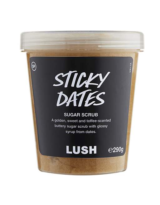 LUSH sticky dates body scrub 290g
