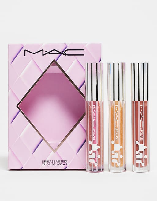MAC Gloss Enthusiast Lipglass Air Trio - 28% Saving