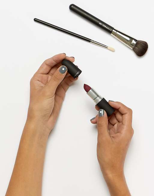 MAC Powder Kiss Lipstick - Burning Love