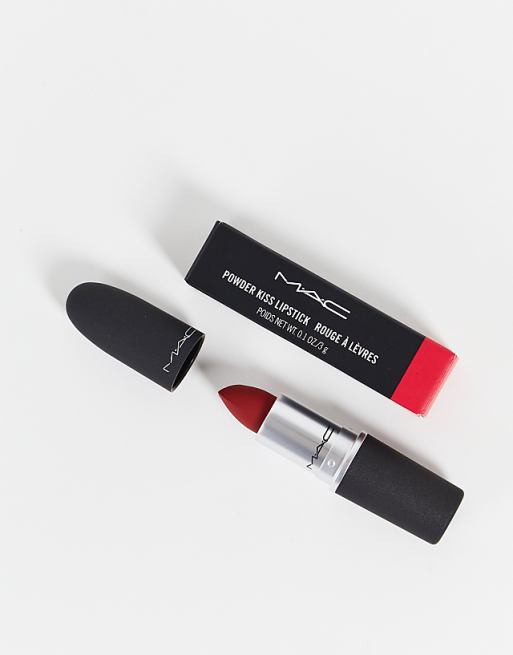 MAC Powder Kiss Lipstick - Ruby New