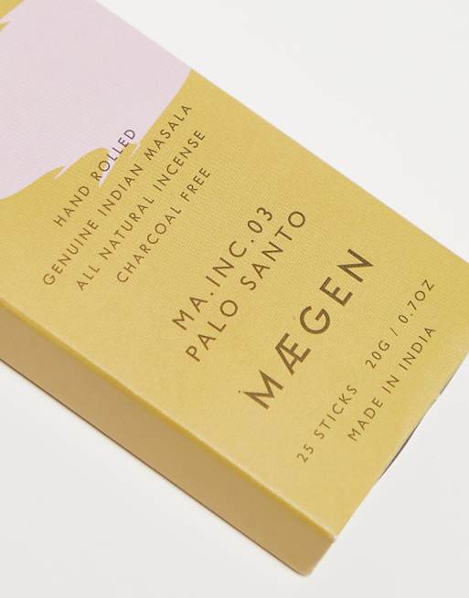 MAEGEN Palo Santo Incense Sticks - 25 Pack