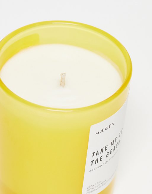 MAEGEN X ASOS Exclusive Take Me To The Beach Candle