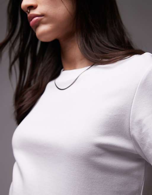 Mango Premium T-shirt In White