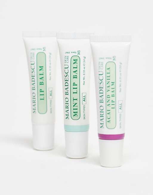 Mario Badescu Lip Balm Trio - 25% Saving