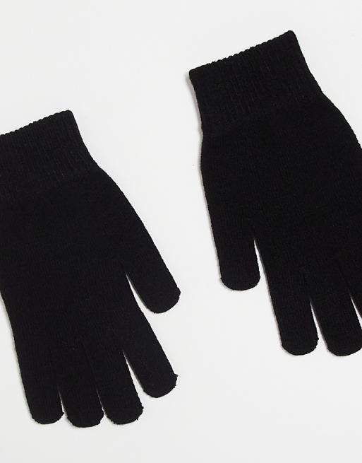 Monki 2 Pack Gloves In Black And Grey