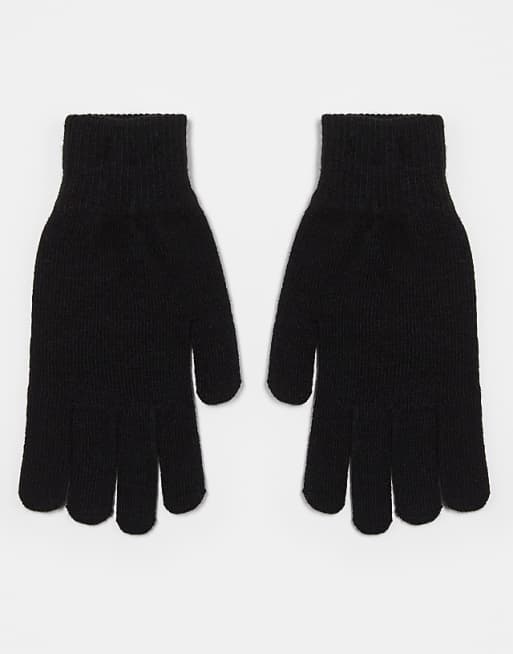 Monki gloves in black