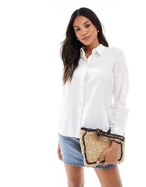 Native Youth Contrast Edge Raffia Mini Bag In Black And Natural