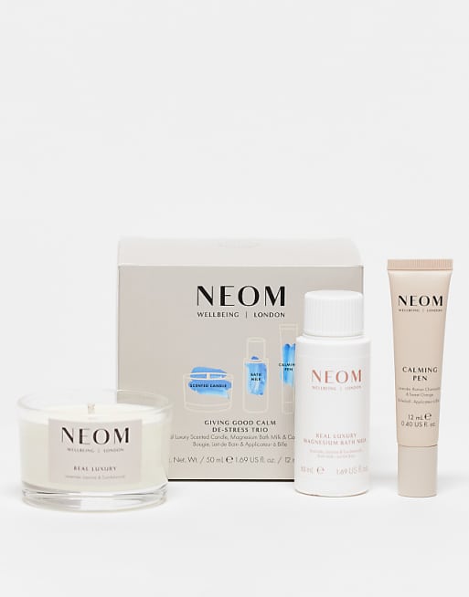 NEOM Giving Good Calm De-Stress Trio - 20% Saving